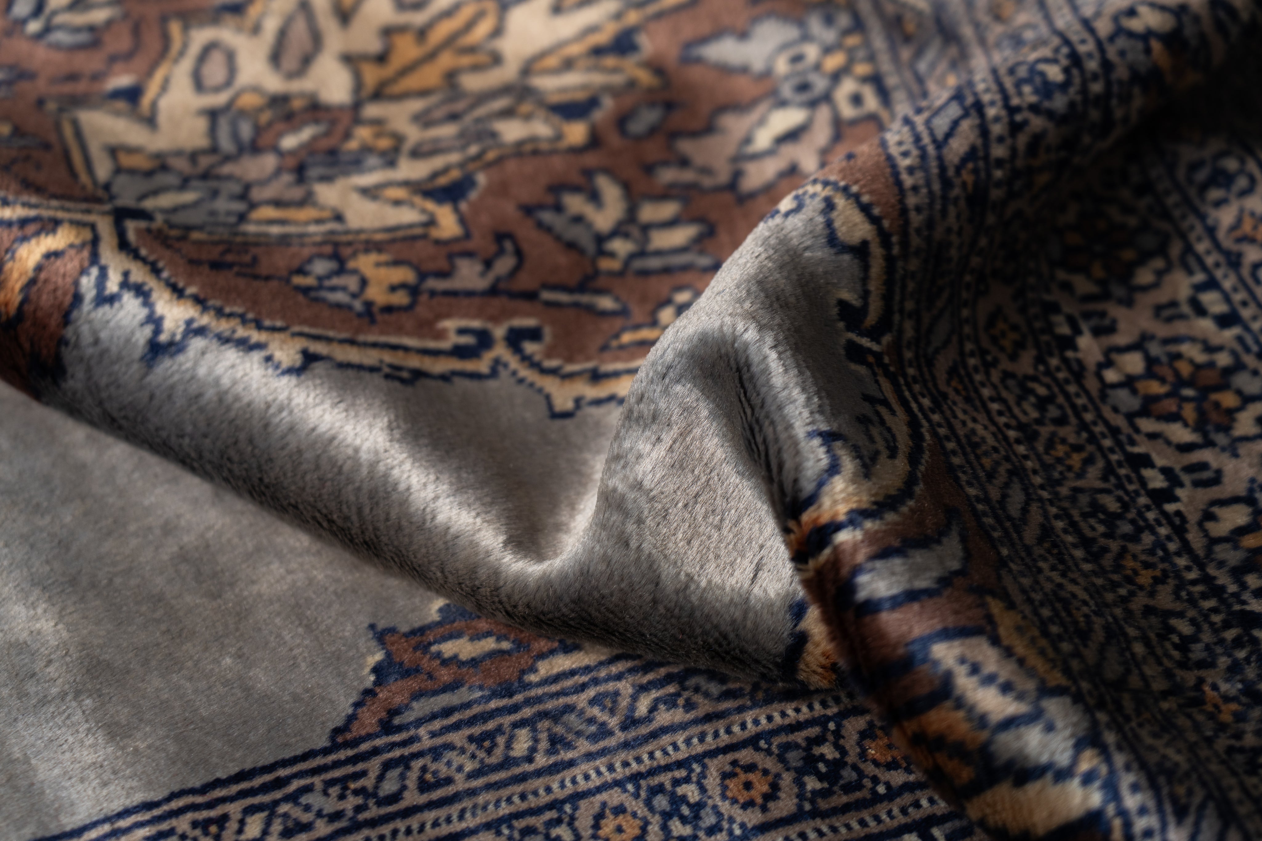 1980s Vintage】151cm × 89cm ラホール産 ラグ パキスタン産 1980年代