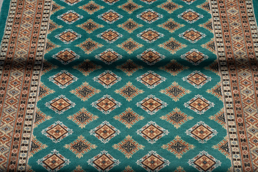 パキスタン産 2000年代 パキスタンラグ】手織り絨毯