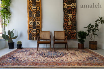 トライバルラグ ヴィンテージラグ 大判 EXTRA LARGE SIZEのヴィンテージラグ・トライバルラグ・手織りの絨毯