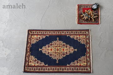 トライバルラグ ヴィンテージ家具 210×126cm 手織り 絨毯 カーペット トライバルラグ 134×90cm 手織り 絨毯 カーペット ヴィンテージ