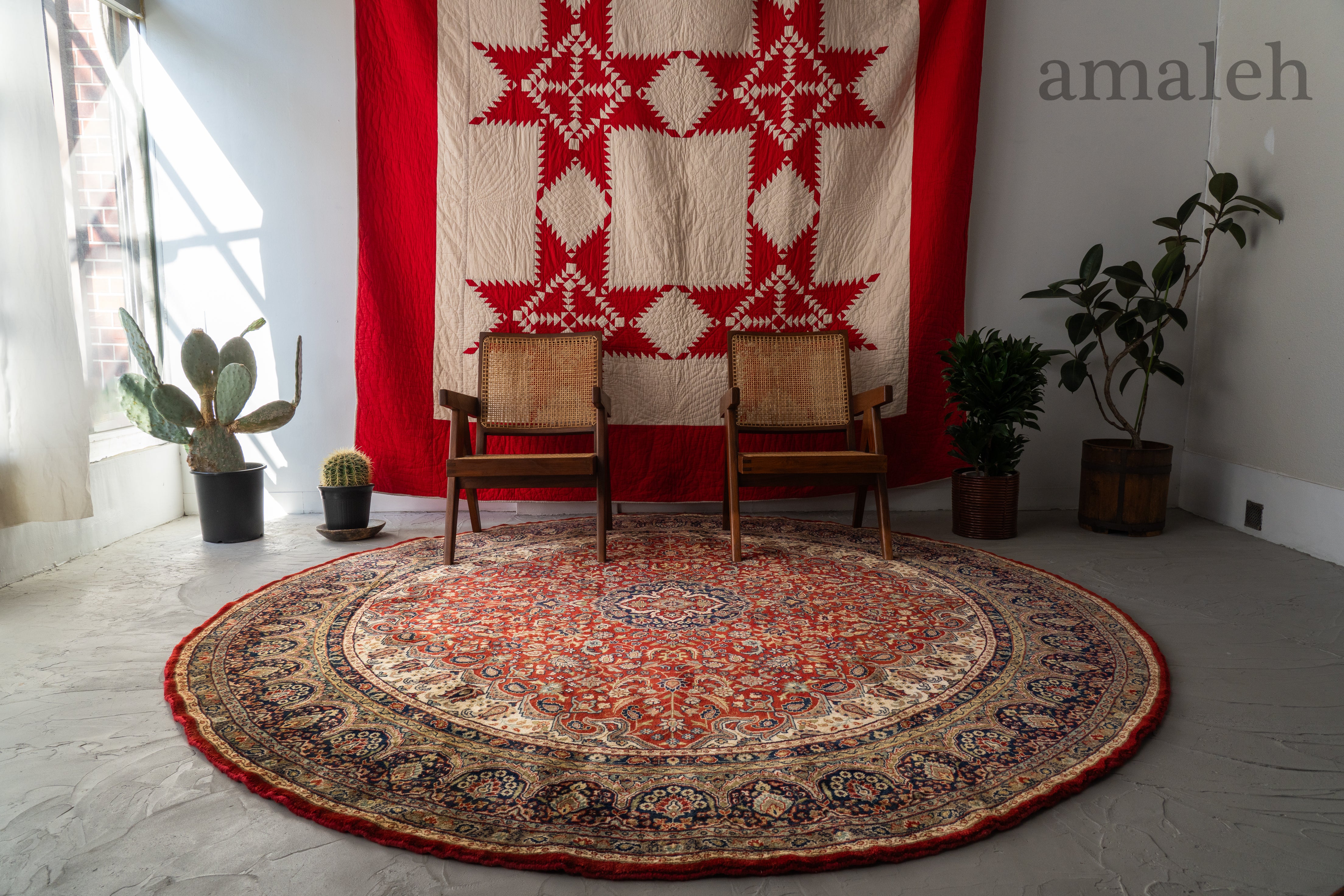 ALL PRODUCTS-ヴィンテージラグ・キルト・クバクロス・スツール