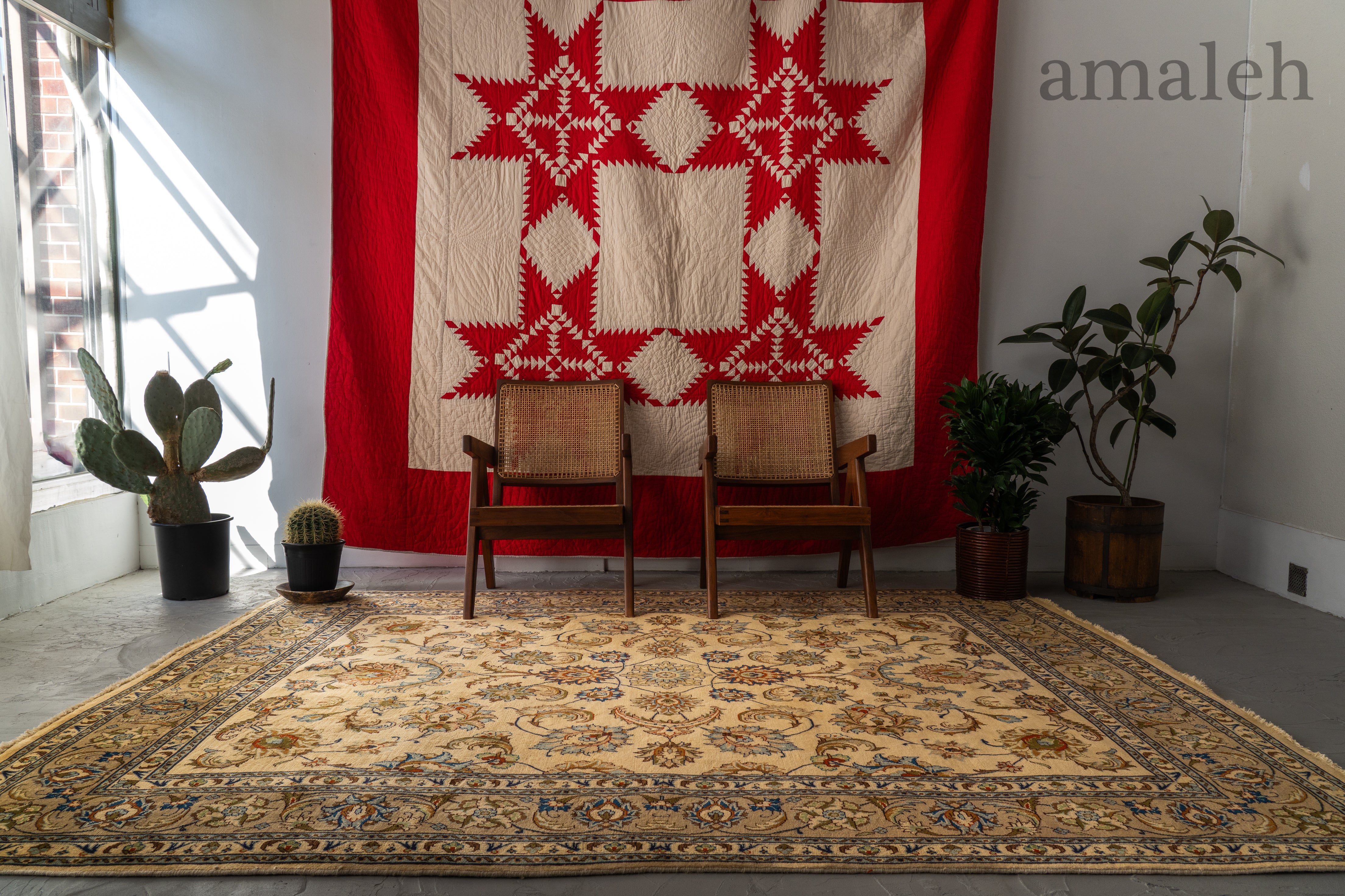 ✦セミアンティークラグ✦　215cm×100cm　ペルシャ絨毯　トルバト　イラン ✦セミアンティークラグ✦ 215cm×100cm ペルシャ絨毯 トルバト イラン