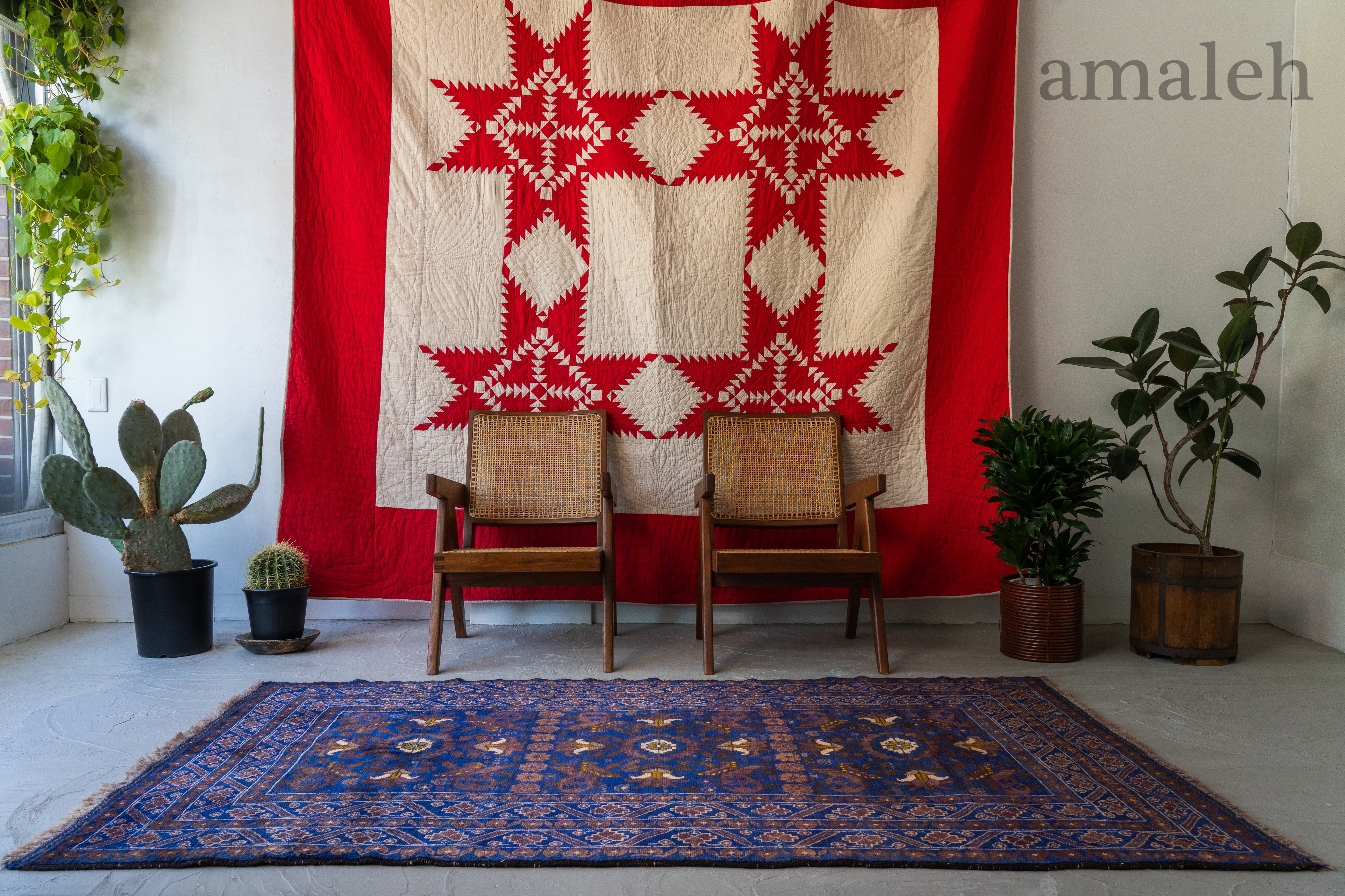 超美品！amaleh ▼ヴィンテージラグ ALL PRODUCTS-ヴィンテージラグ・キルト・クバクロス・スツール