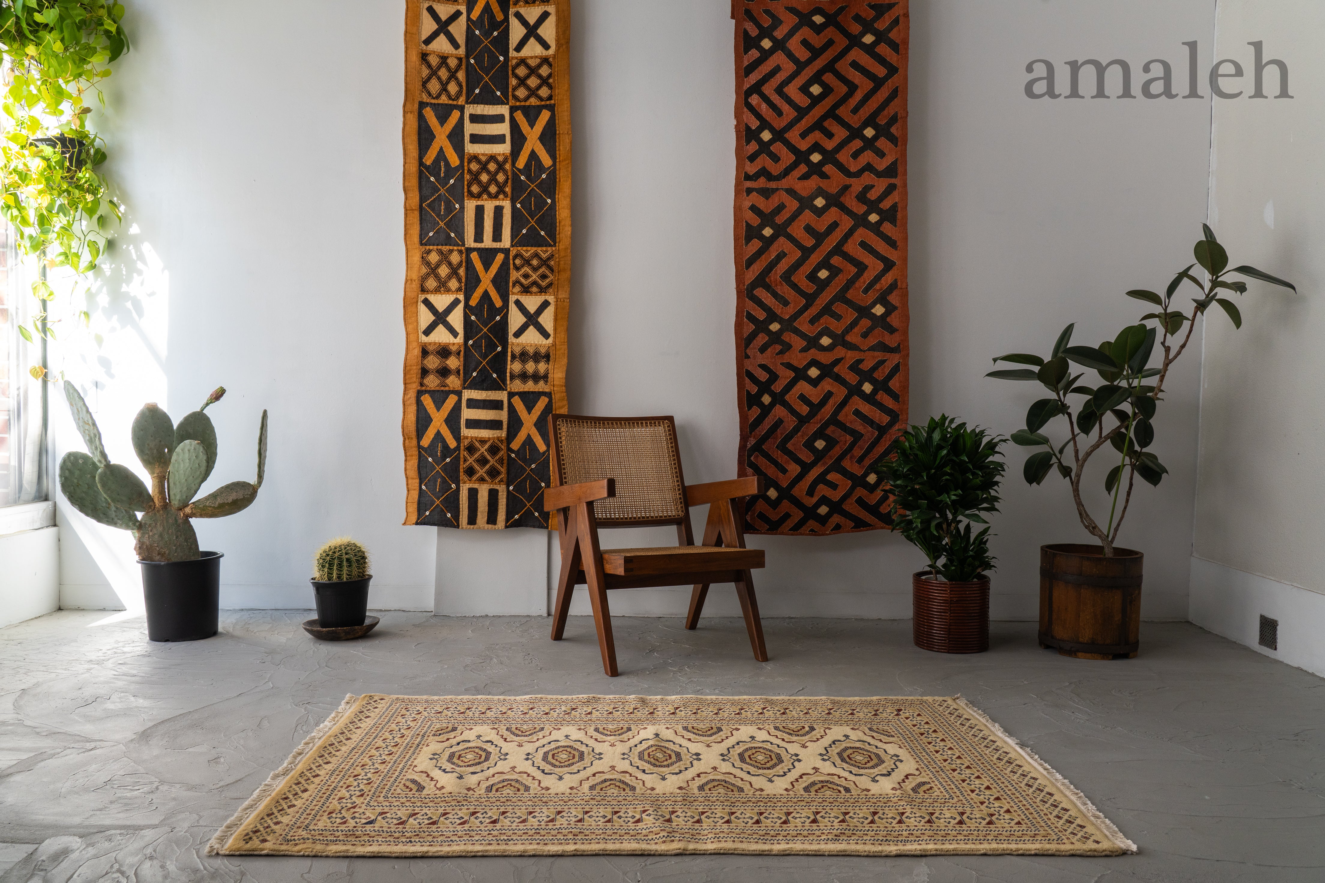 ペルシャ絨毯 216x106cm ハメダントライバル ヴィンテージ ラグ 手織り 数量限定，人気 ☆手織りの味わい☆ハマダン産133×76cm ペルシャ絨毯