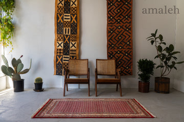 LARGE SIZEのヴィンテージラグ・トライバルラグ・手織り絨毯