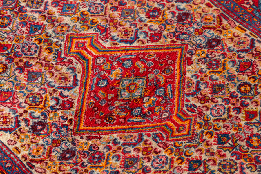 ペルシャ絨毯 ヴィンテージラグ 126×76cm 手織り オールドpersia