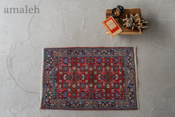アルバニア製ビンテージラグ アルメニア・ラグ／アンティーク | マルシェノスノス