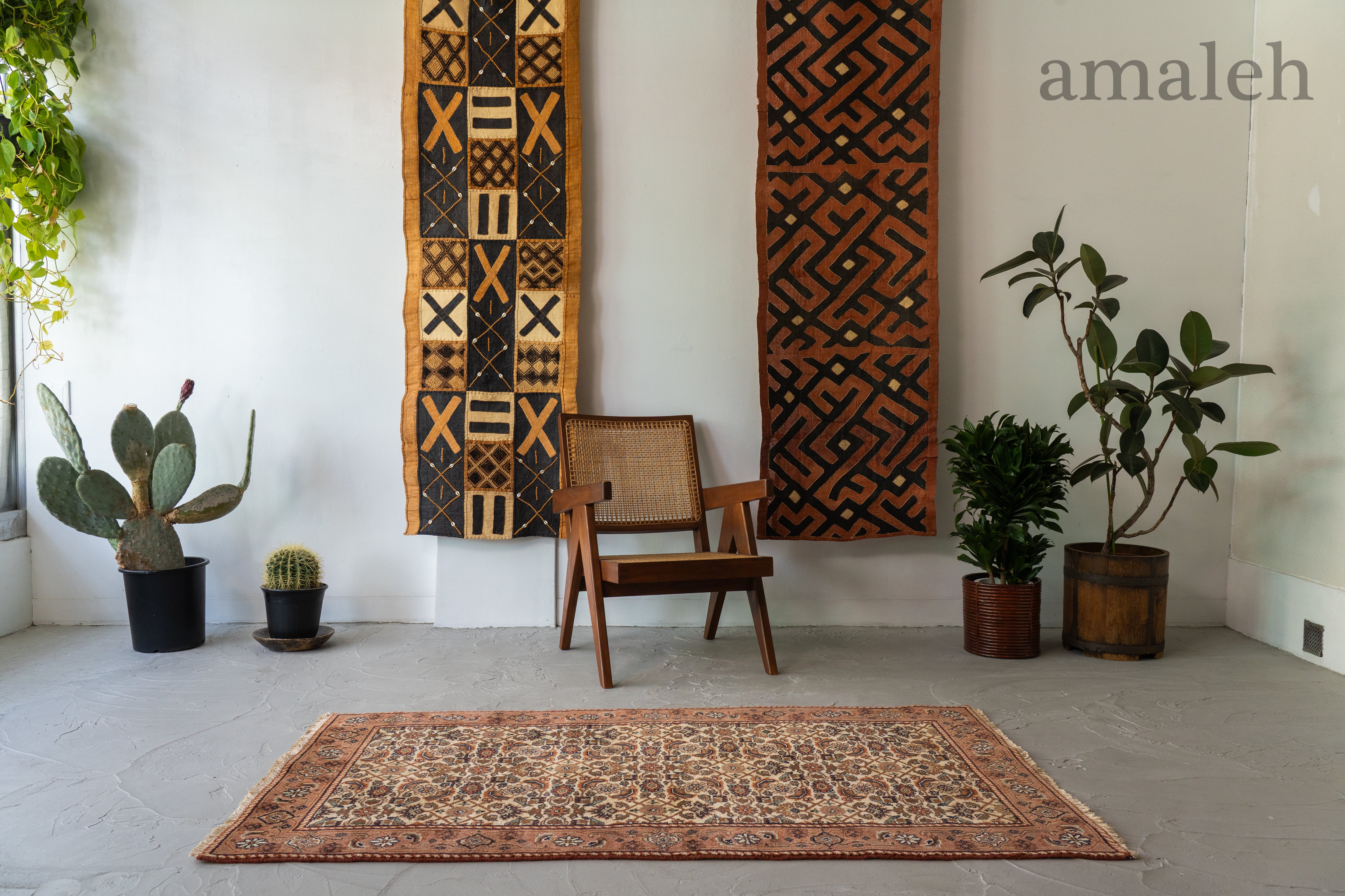 ✦ヴィンテージラグ✦ 180×95cm　ペルシャ絨毯　トルクメン vintage ALL PRODUCTS-ヴィンテージラグ・キルト・クバクロス・スツール