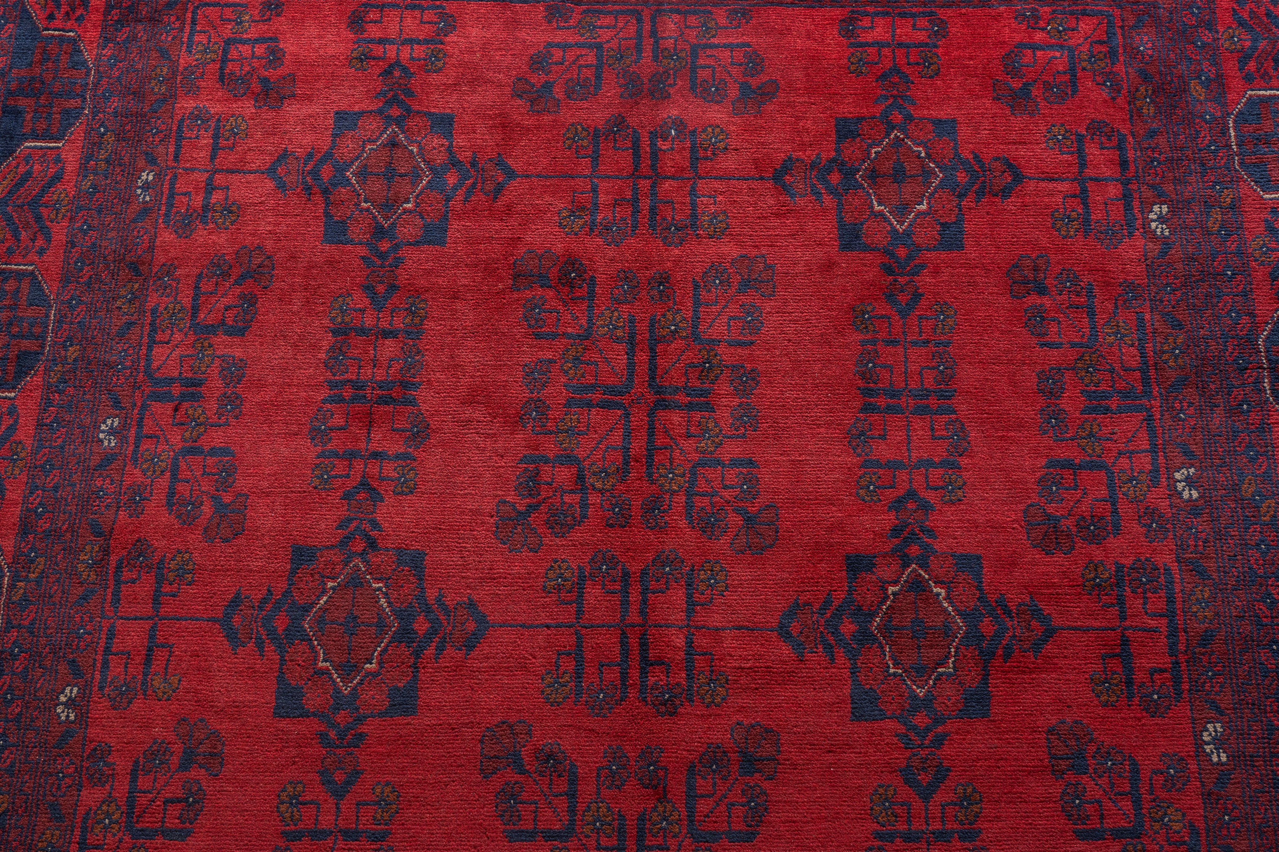 ☾Vintage Rug☽ 210cm×80cm　トルクメン族　アフガンラグ ☾Vintage Rug☽ 210cm×80cm トルクメン族 アフガンラグ ☾Vintage Rug