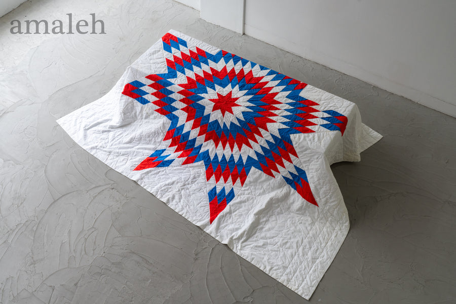 U.S.ヴィンテージ-アメリカンキルト・パッチワークキルト