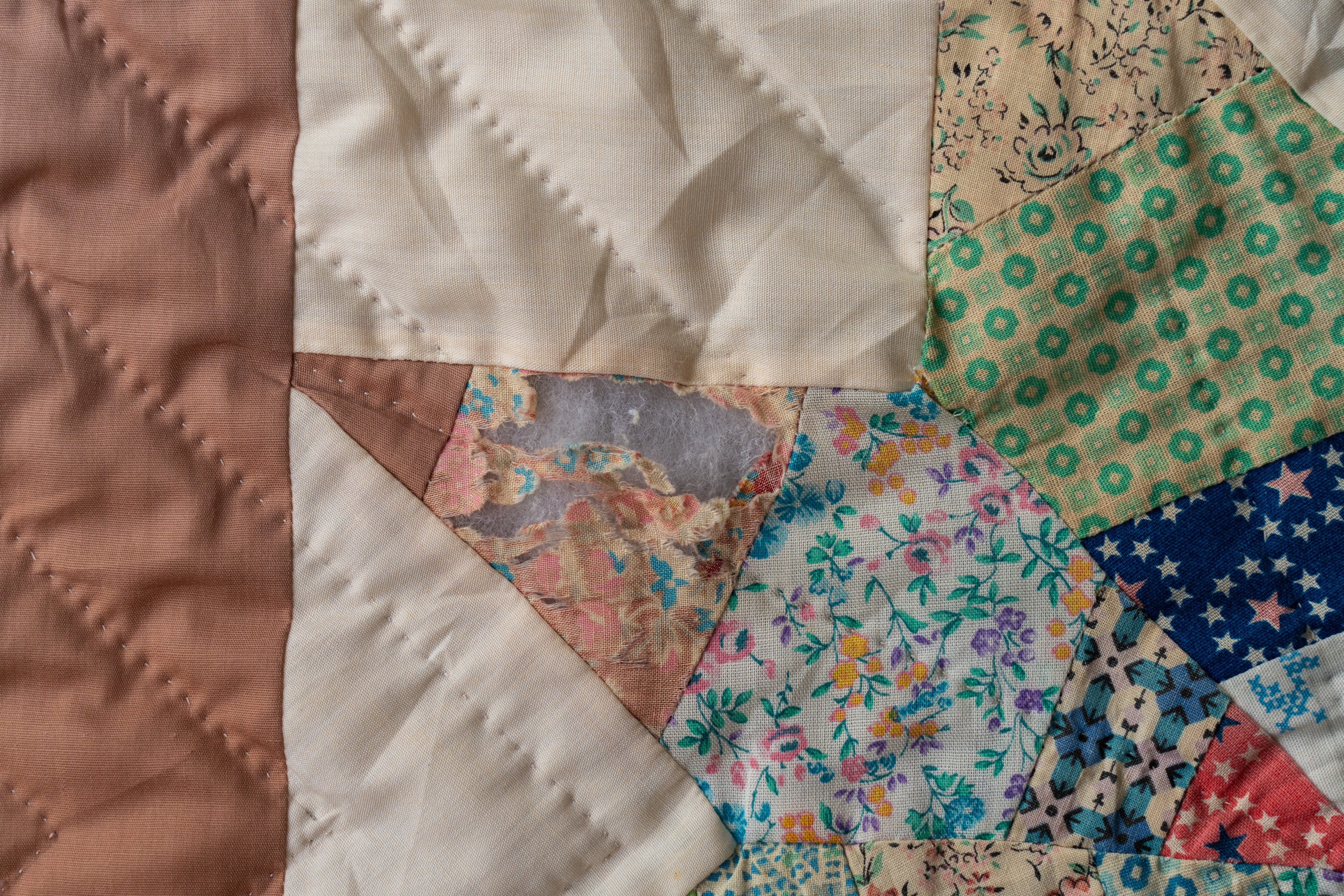 U.S.ヴィンテージ-アメリカンキルト・パッチワークキルト