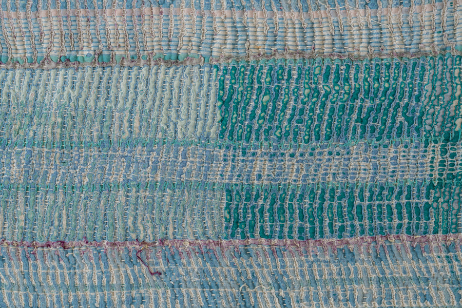 インド産　ヴィンテージ　カンタキルト　パッチワーク　手織り刺繍　手刺繍　ラリーキルト　ソファカバー　ヴィンテージ雑貨　民芸品　キルト専門店　amaleh