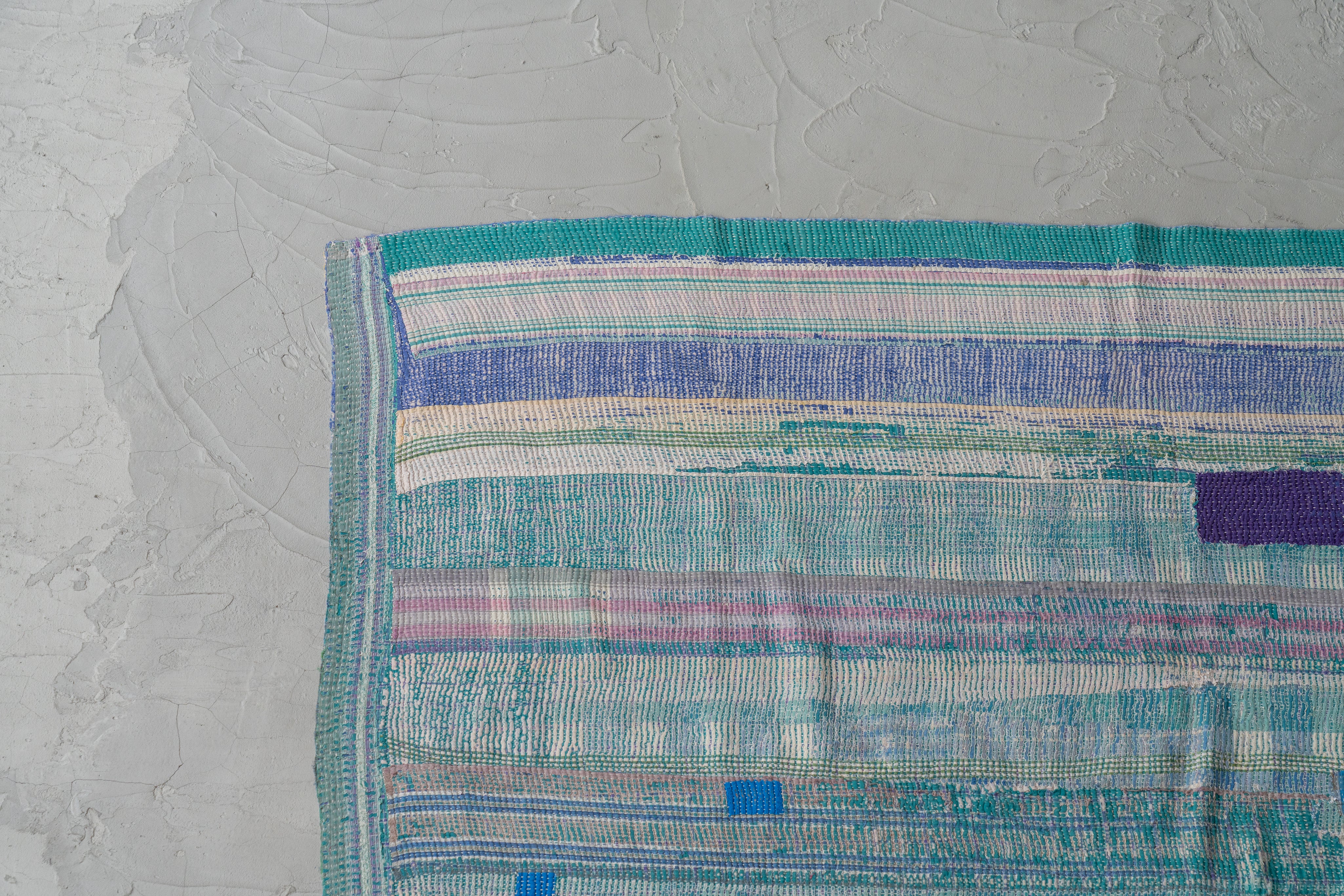 ヴィンテージ　カンタキルト　レア　インド　高級　手仕事　大幅値下げ インド産 ヴィンテージ カンタキルト】ラリーキルト 専門店