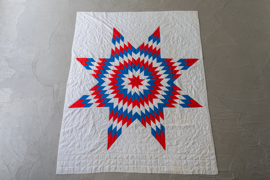 U.S.ヴィンテージ-アメリカンキルト・パッチワークキルト