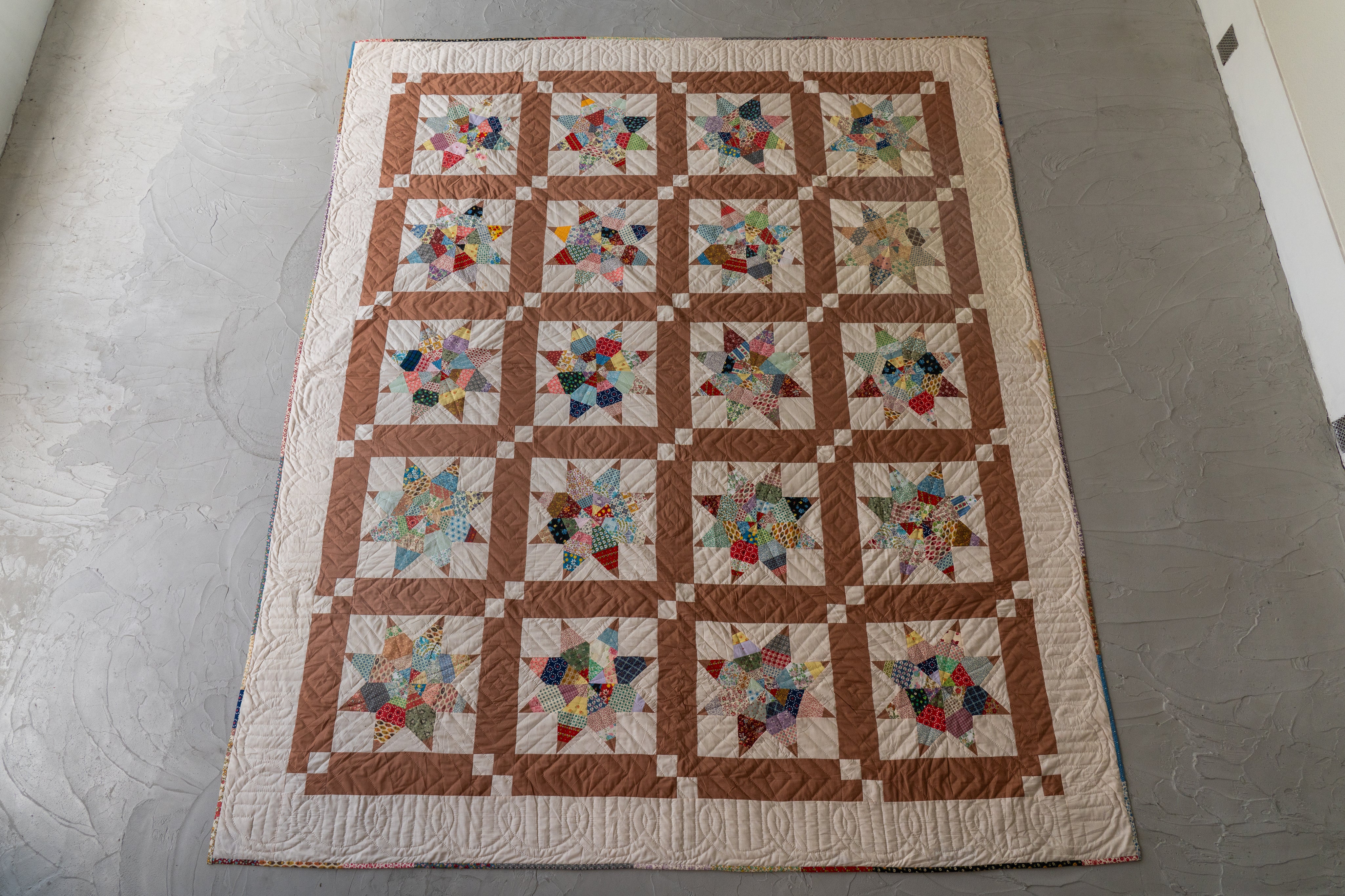 ヴィンテージ　アメリカンキルト VintageQuilt.0744-3_06df653b-