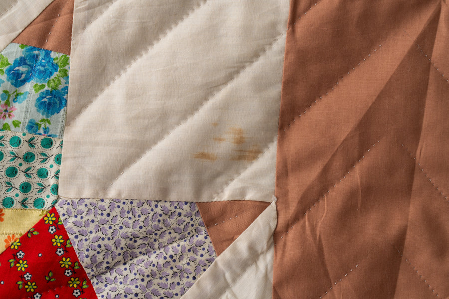 U.S.ヴィンテージ-アメリカンキルト・パッチワークキルト