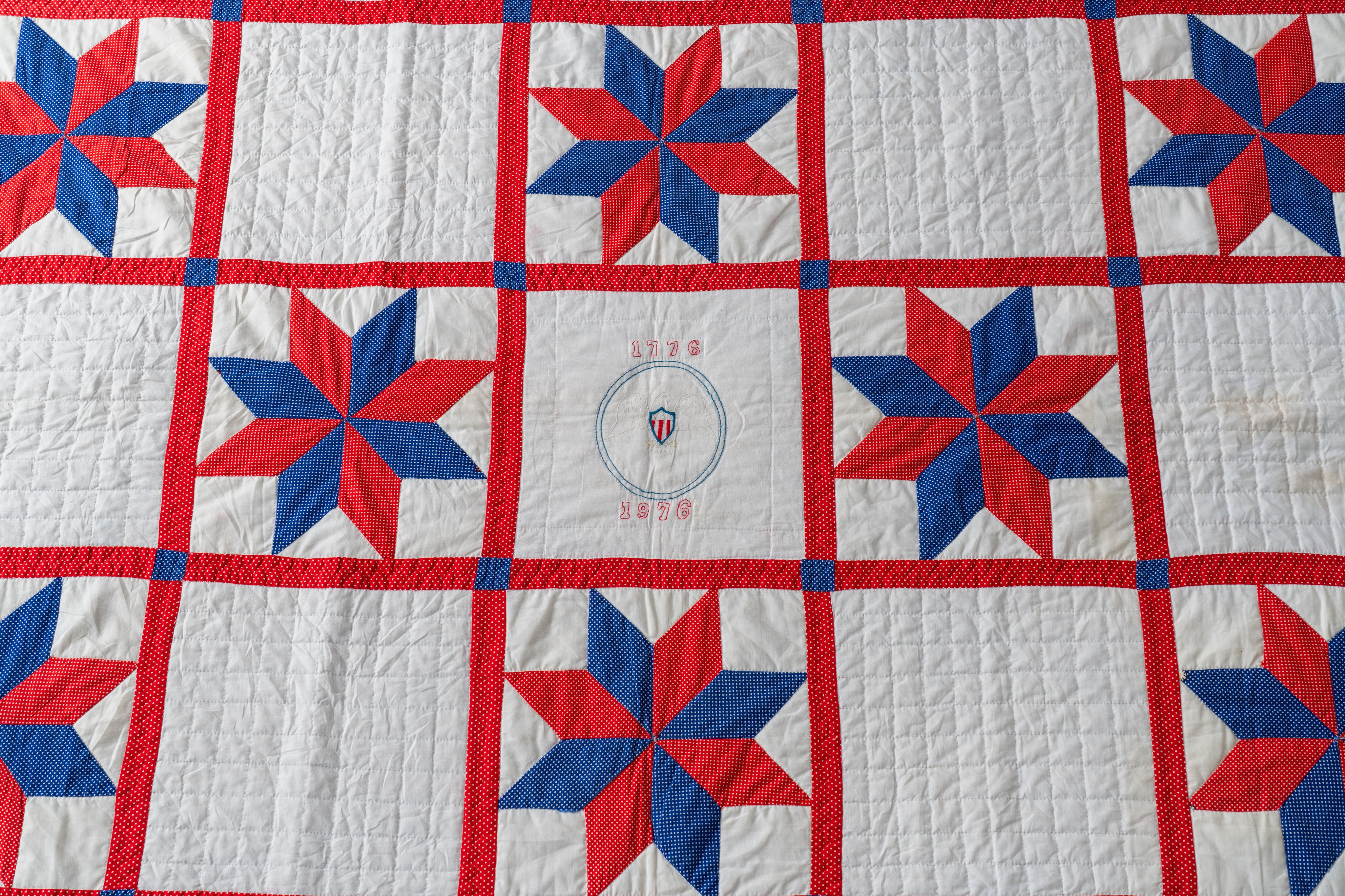 U.S.ヴィンテージ-アメリカンキルト・パッチワークキルト