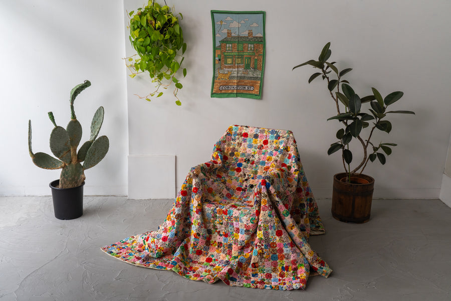 U.S.ヴィンテージ-アメリカンキルト・パッチワークキルト