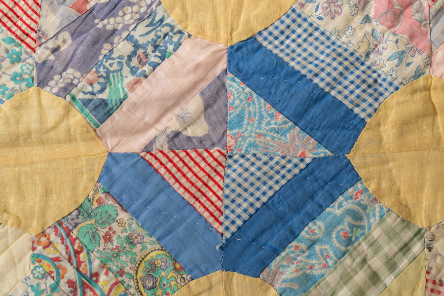 U.S.ヴィンテージ-アメリカンキルト・パッチワークキルト