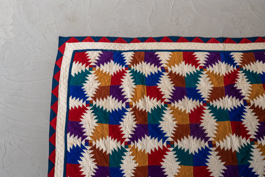 U.S.ヴィンテージ-アメリカンキルト・パッチワークキルト