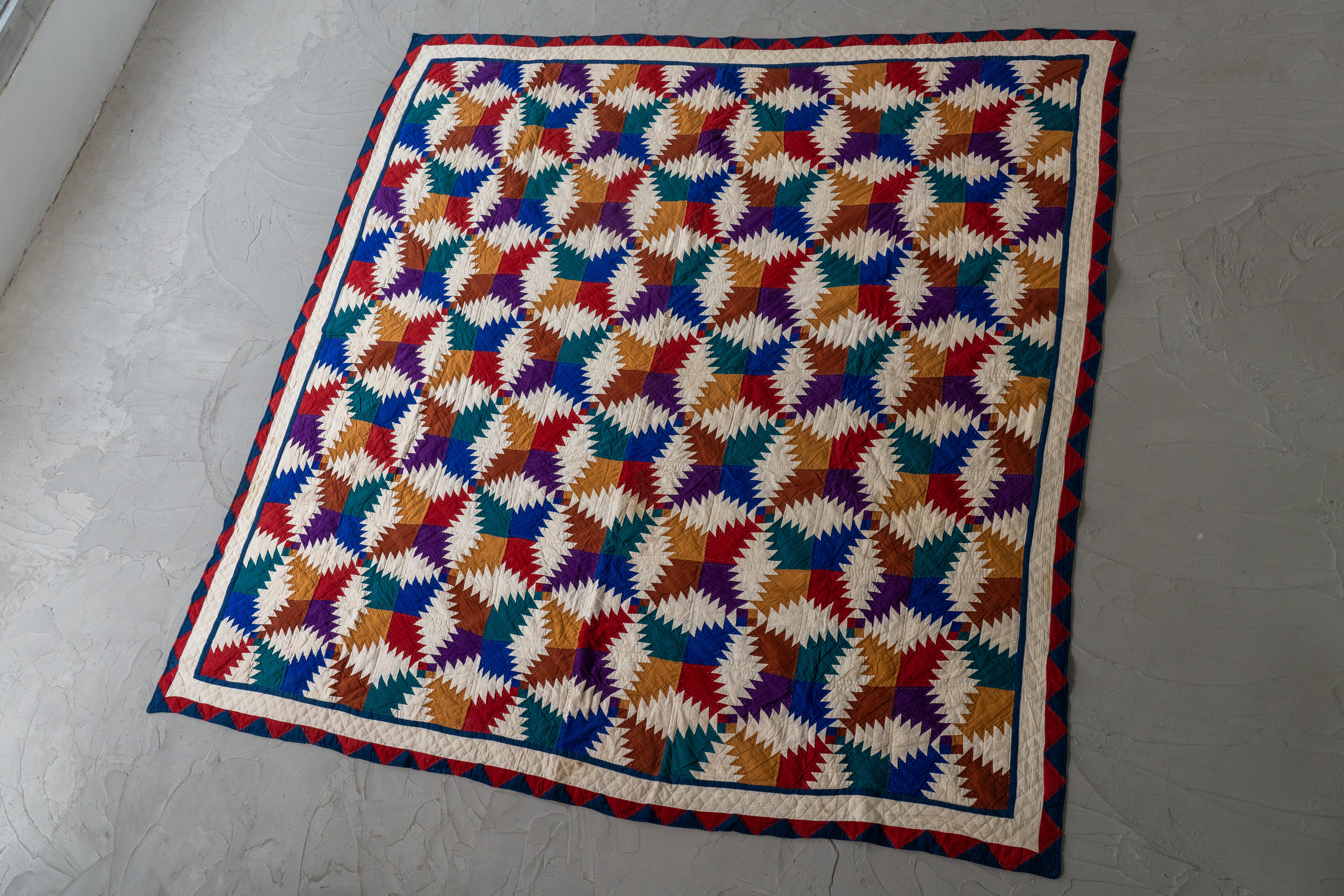 U.S.ヴィンテージ-アメリカンキルト・パッチワークキルト