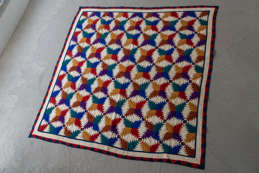 U.S.ヴィンテージ-アメリカンキルト・パッチワークキルト