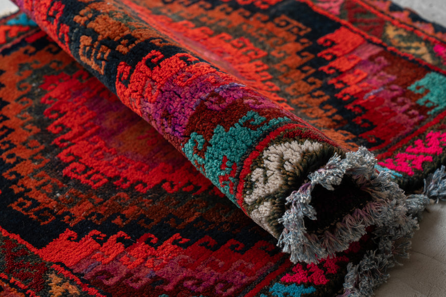 アフガニスタン産 1990年代 トライバルラグ】バルーチラグ