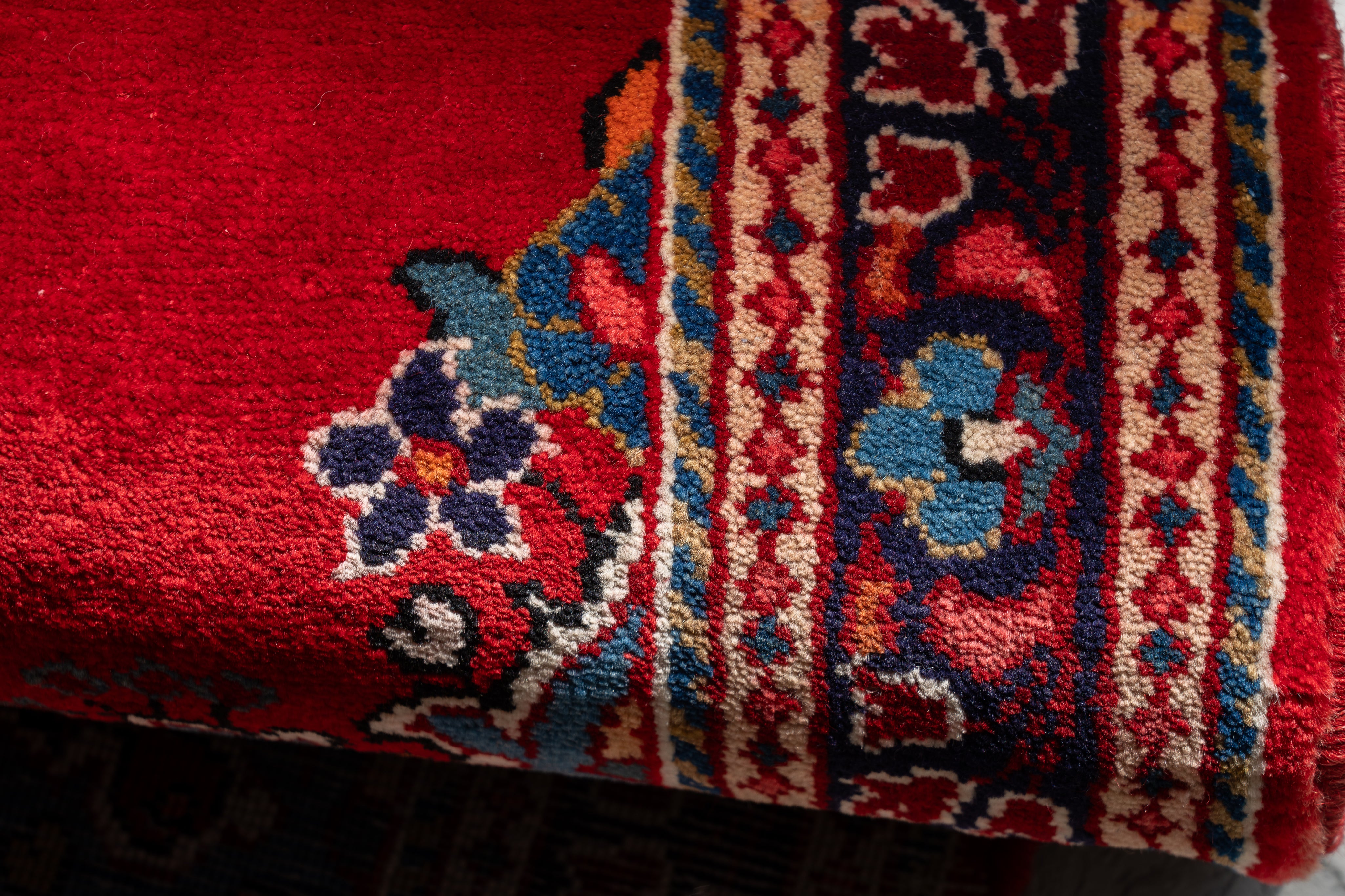 イラン産 1990年代 ヴィンテージラグ】ペルシャ絨毯 -ヴィンテージラグ