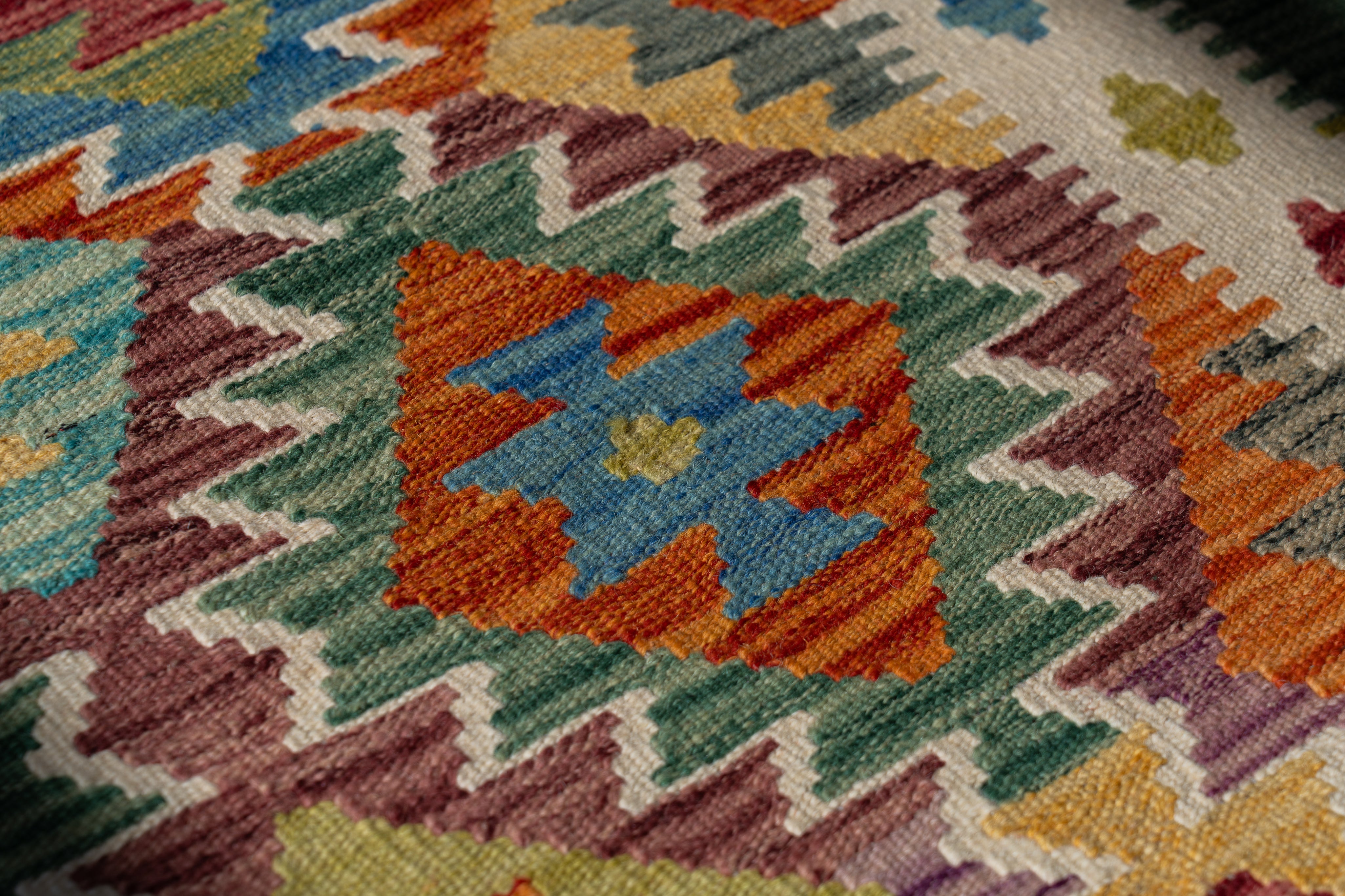 【q155k】ラグ 敷物 ヴィンテージ インテリア キリム？アフガニスタン？織物 q155k】ラグ 敷物 ヴィンテージ インテリア キリム？アフガニスタン？織物