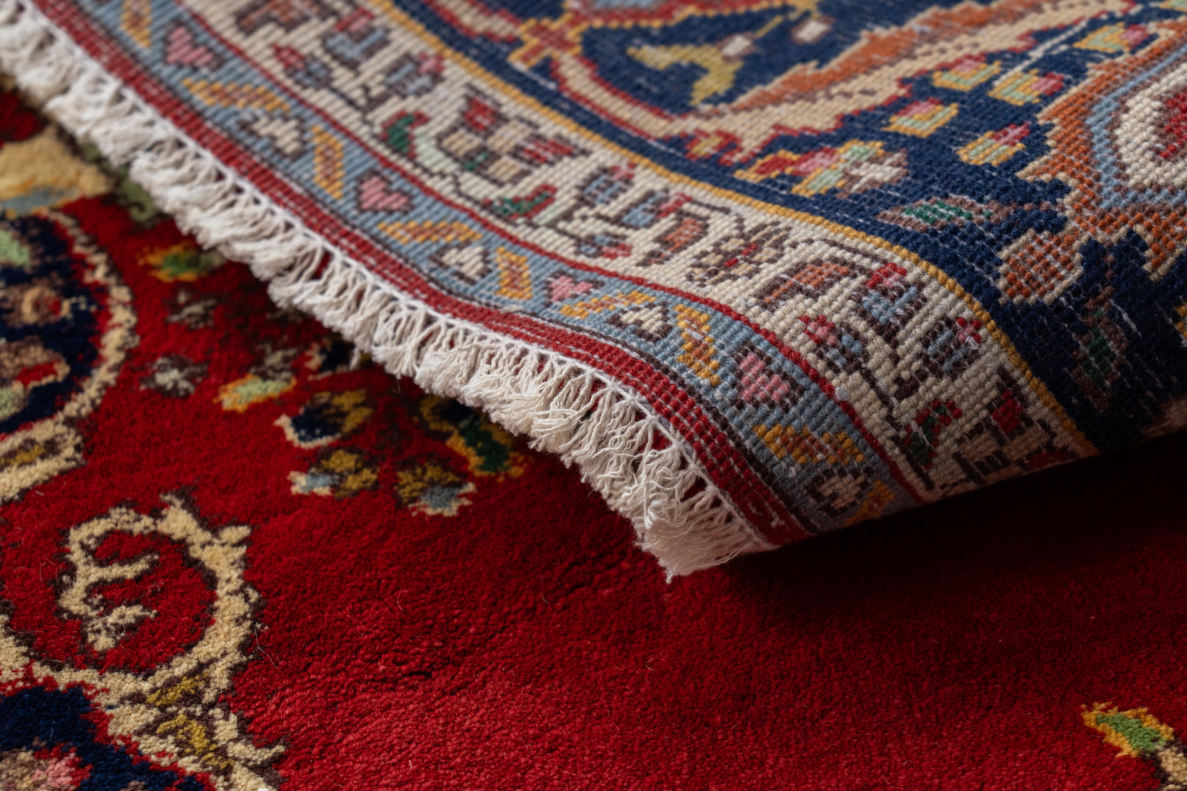 インド産 1990年代 ヴィンテージラグ】ギャッベ-ヴィンテージラグ専門