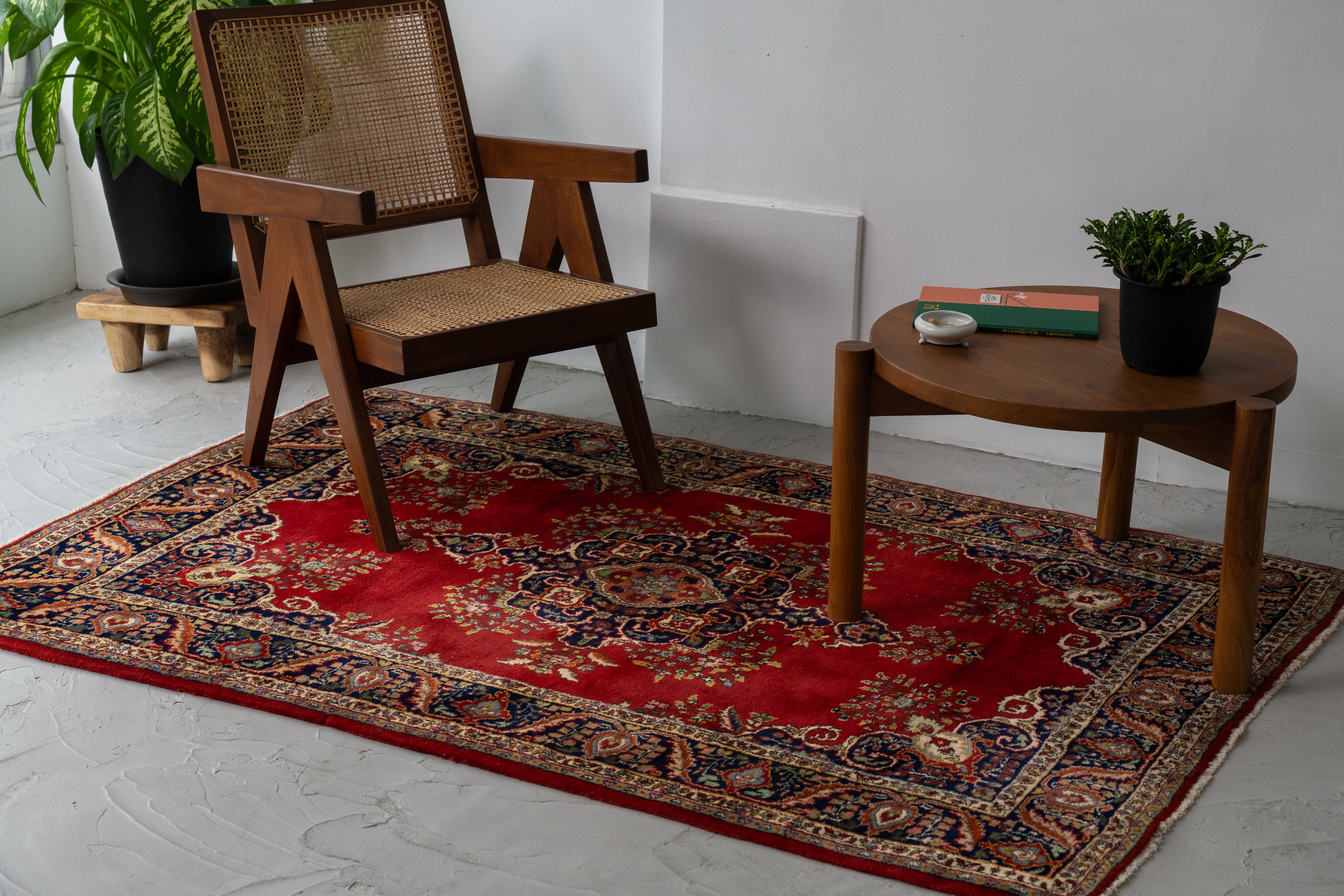 インド産 1990年代 ヴィンテージラグ】ギャッベ-ヴィンテージラグ専門