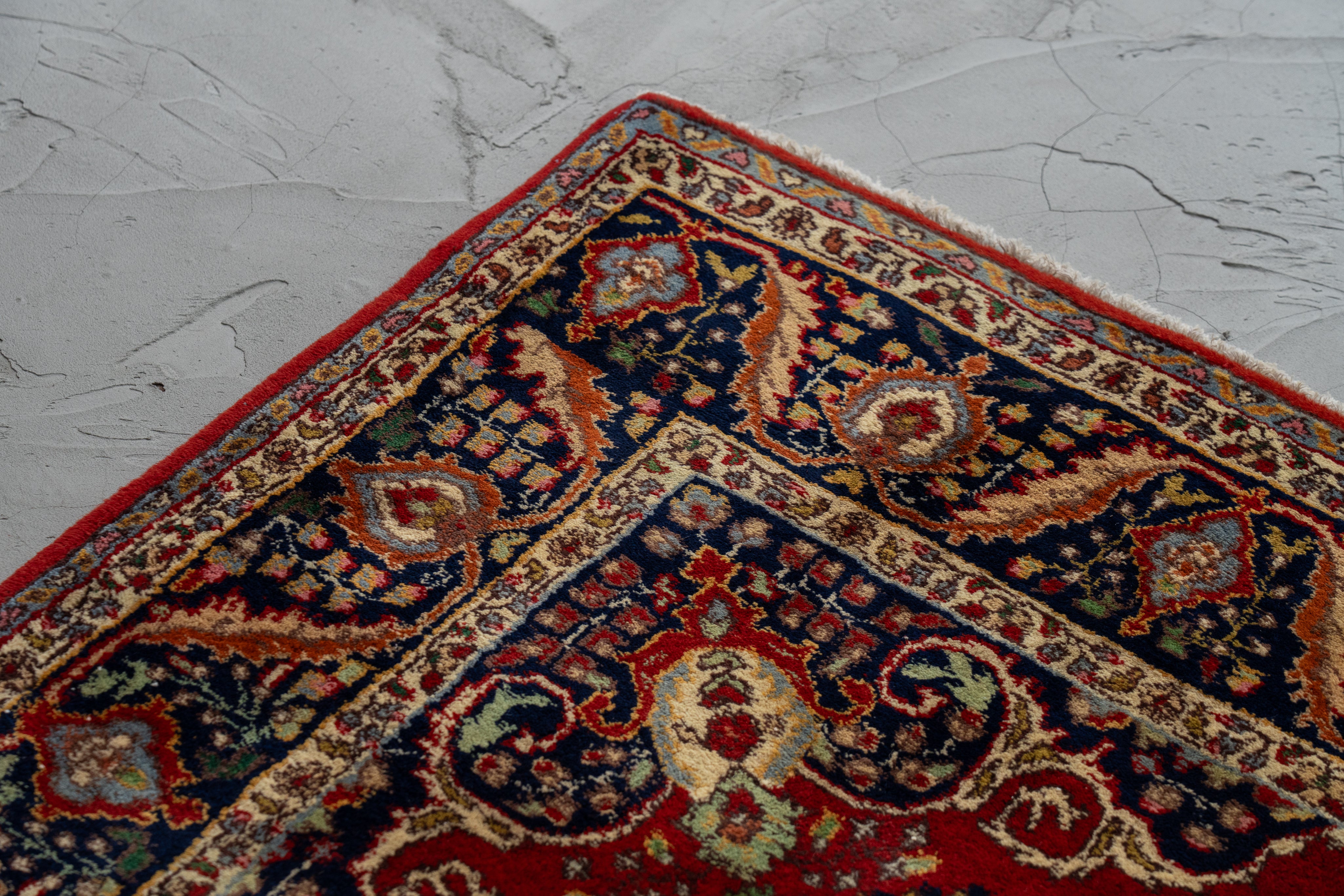 インド産 1990年代 ヴィンテージラグ】ギャッベ-ヴィンテージラグ専門