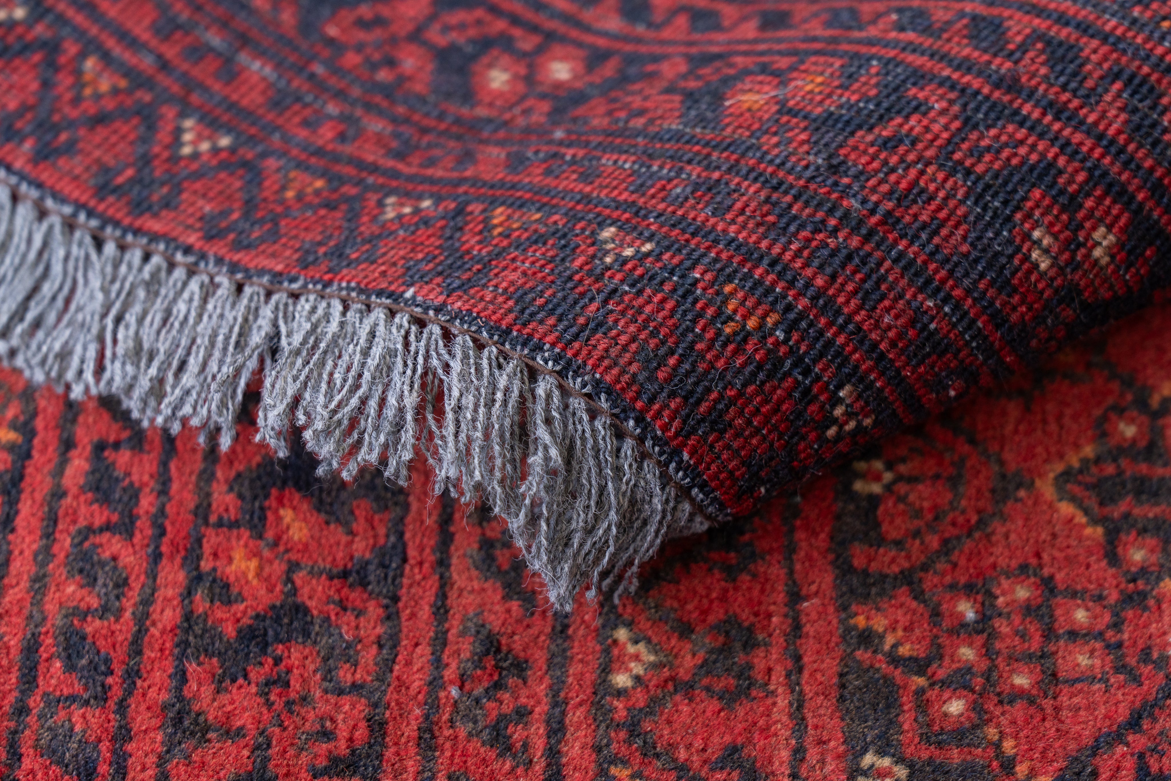 アフガニスタン産 1980年代 ヴィンテージラグ】トルクメンラグ