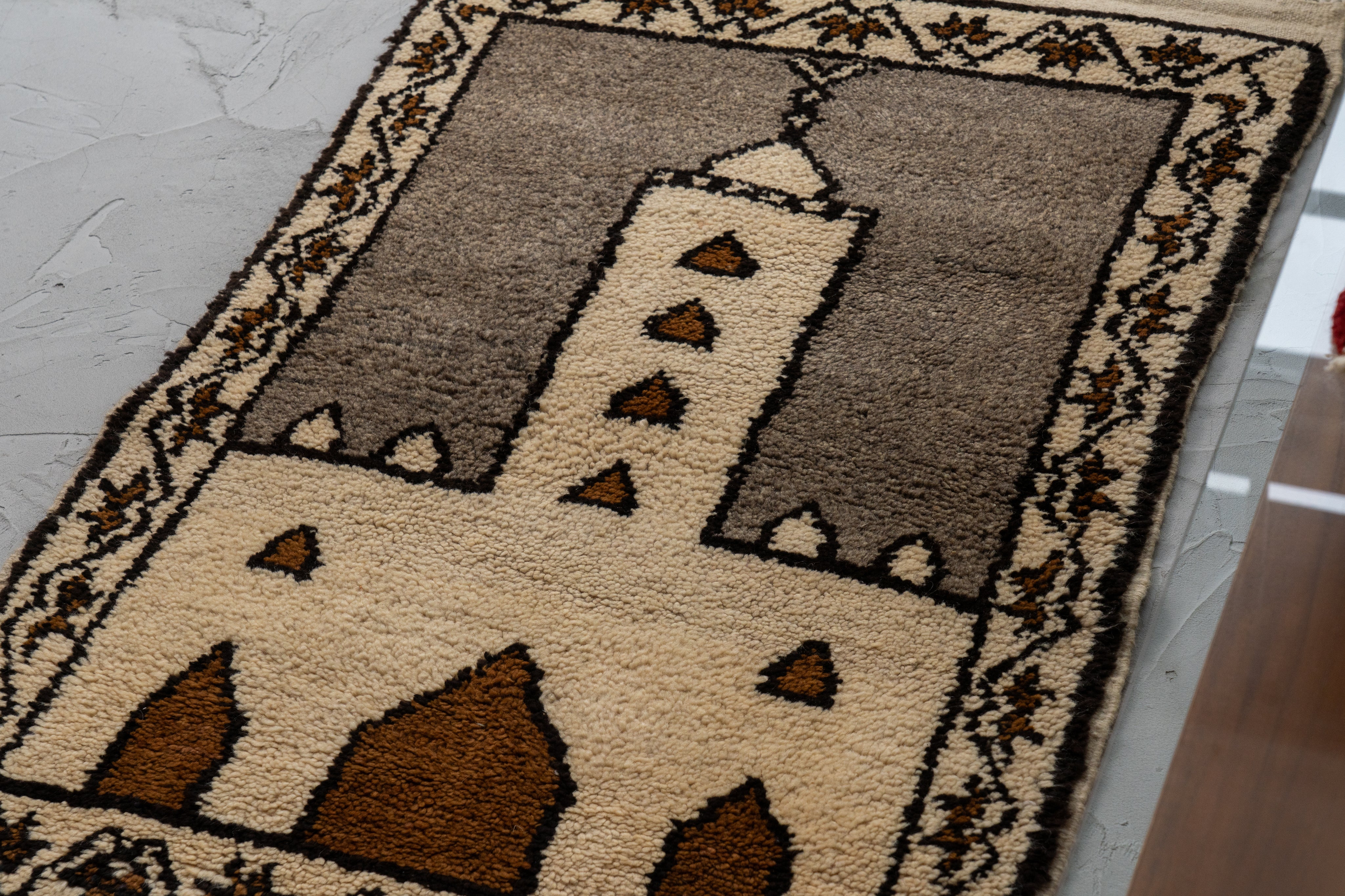 モロッコ産 ヴィンテージ ヴィンテージラグ】モロッカンラグ