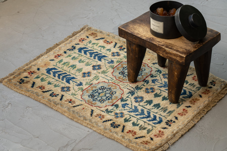 アフガニスタン 2000年代 トライバルラグ】トルクメン族-ヴィンテージ