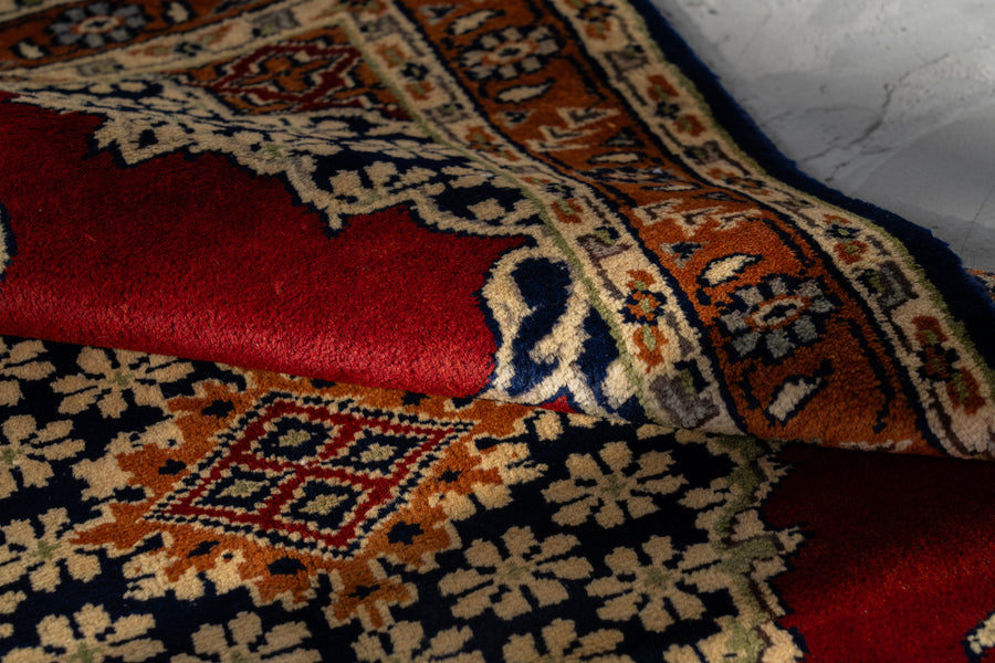 パキスタン産 1990年代 ヴィンテージラグ】パキスタンラグ