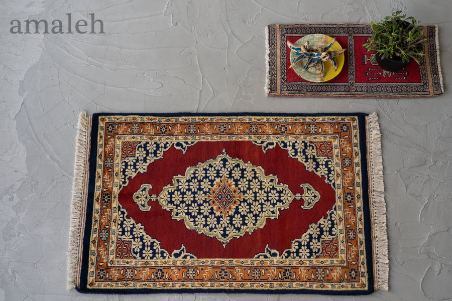 パキスタン産 1990年代 ヴィンテージラグ】パキスタンラグ