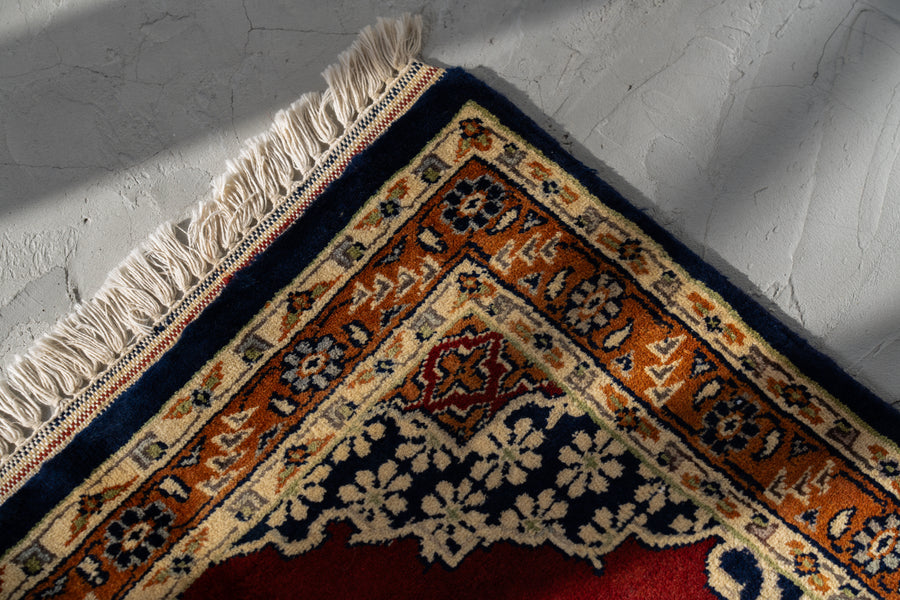 パキスタン産 1990年代 ヴィンテージラグ】パキスタンラグ