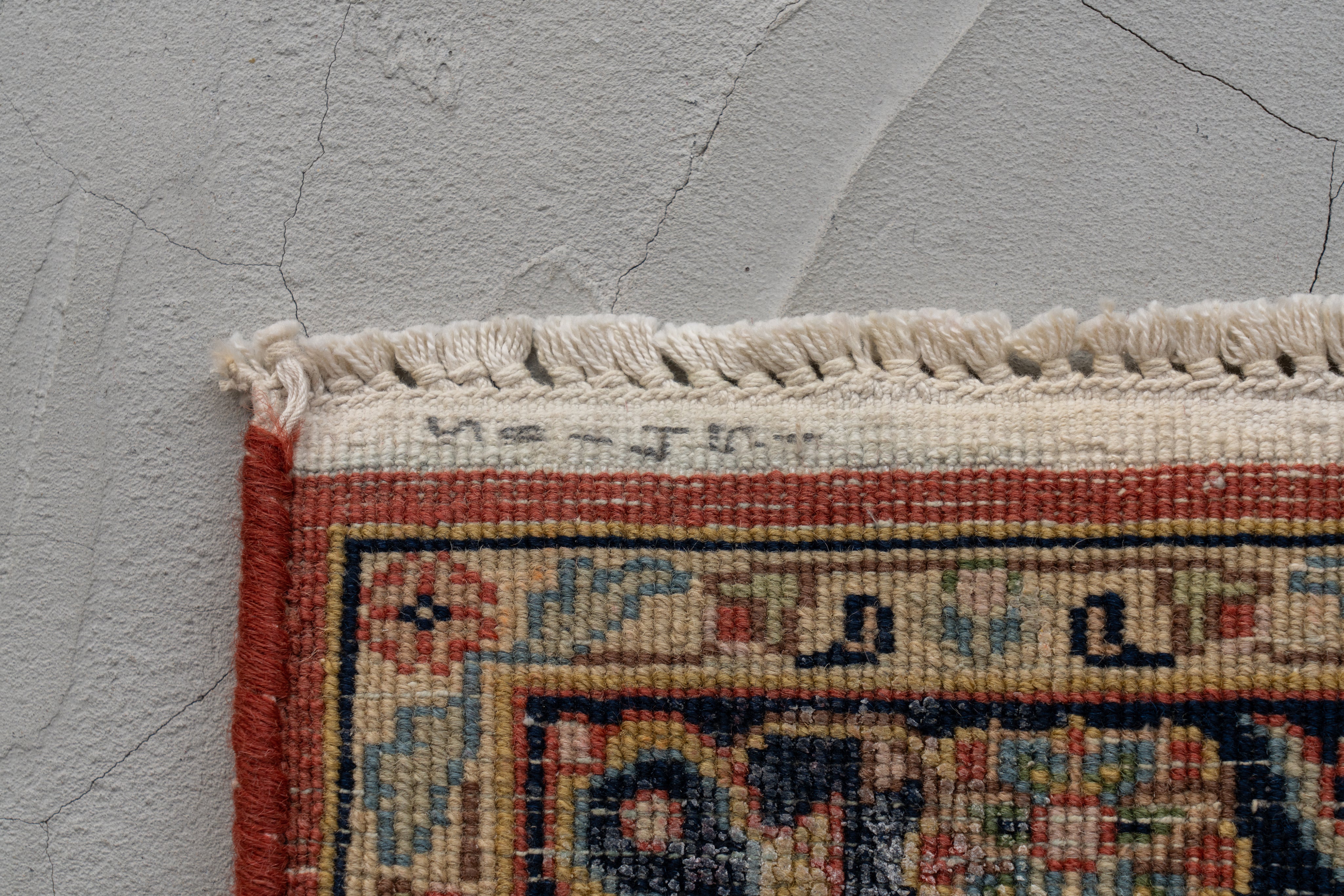 インド産 1980年代 ギャッベ】手織り絨毯-ヴィンテージラグ専門店