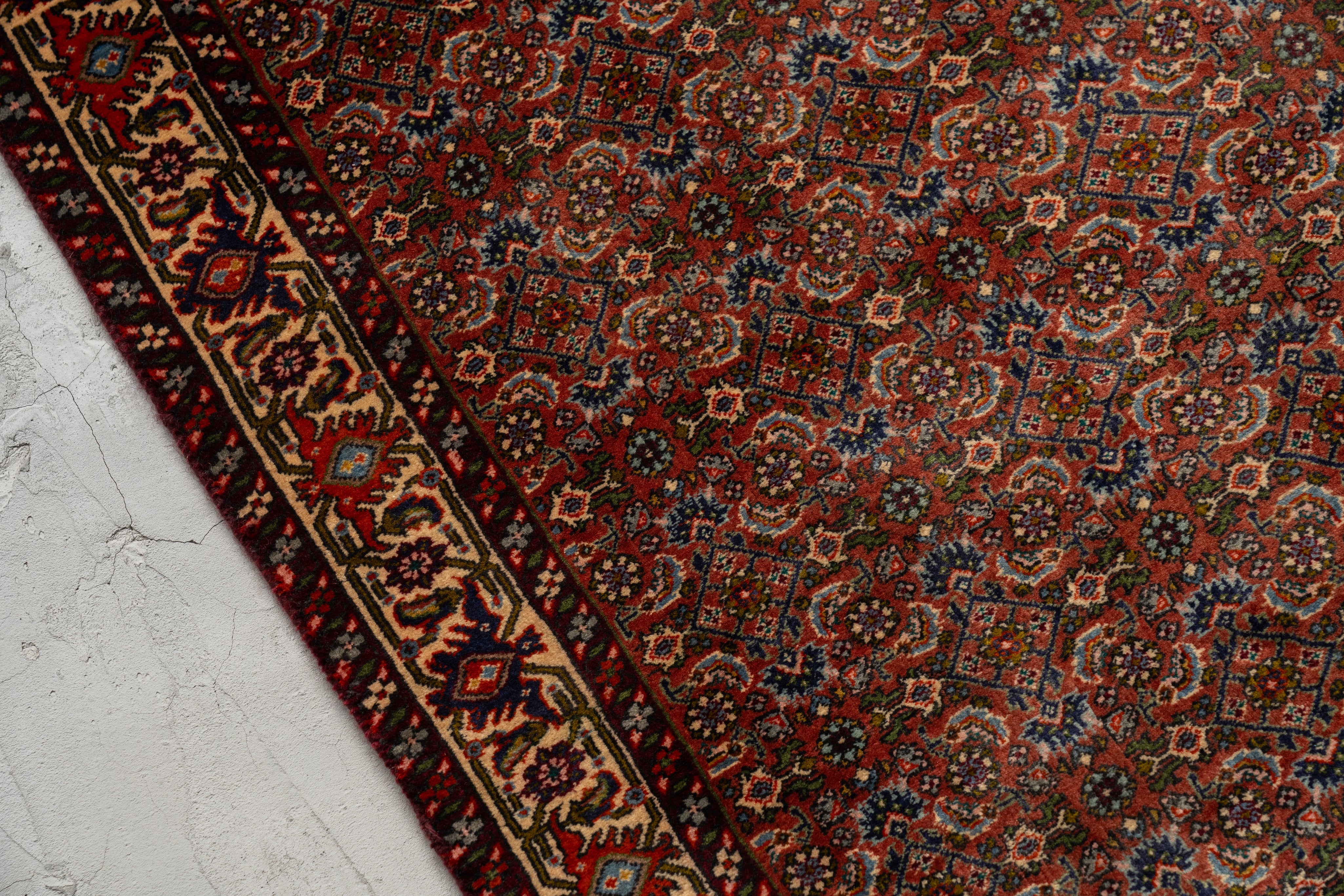 イラン産 1990年代 手織り絨毯】ペルシャ絨毯-ヴィンテージラグ