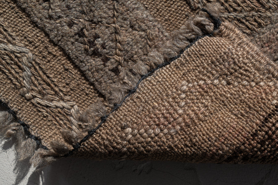 アフガニスタン産 1990年代 マシュワニラグ】トライバルラグ