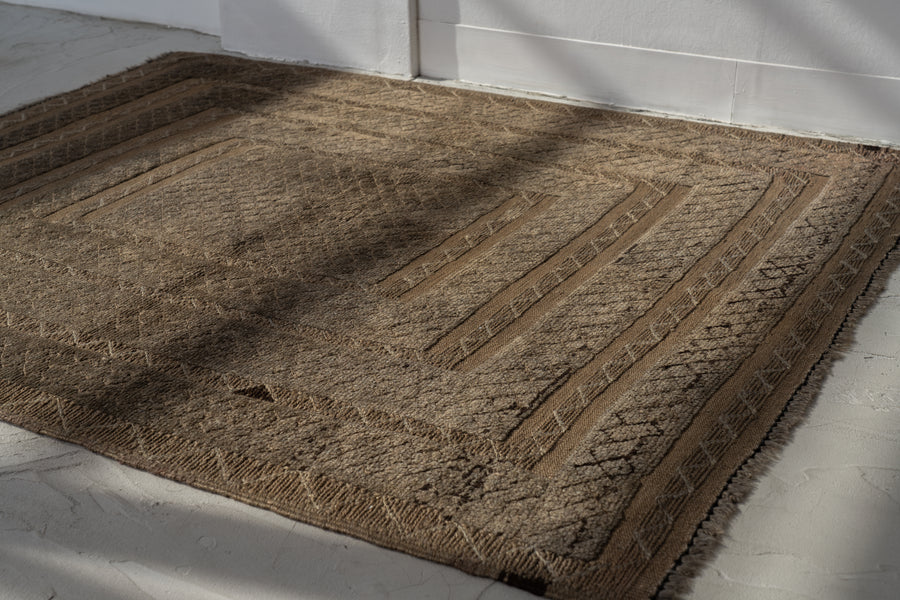 アフガニスタン産 1990年代 マシュワニラグ】トライバルラグ