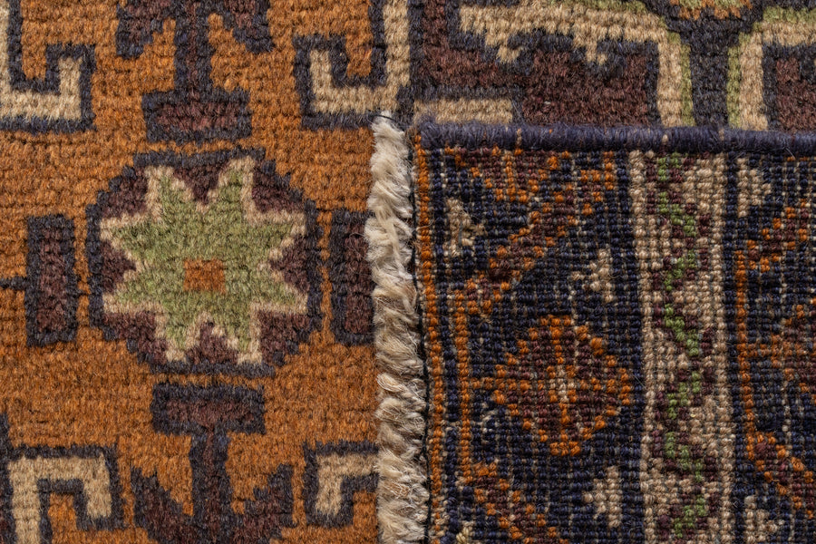 アフガニスタン産 1980年代 バルーチラグ】トライバルラグ