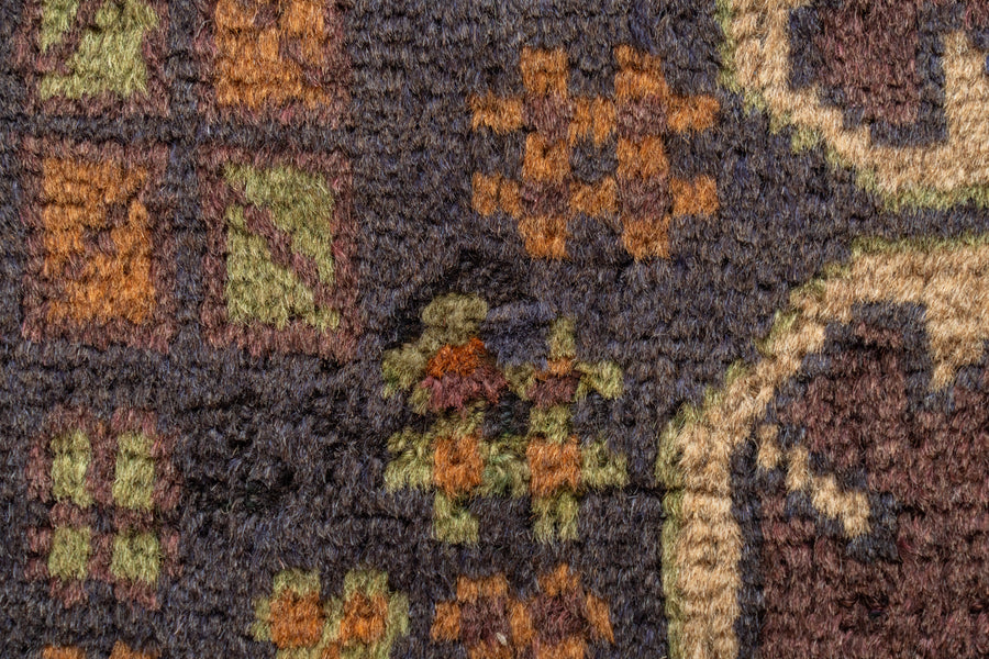 アフガニスタン産 1980年代 バルーチラグ】トライバルラグ