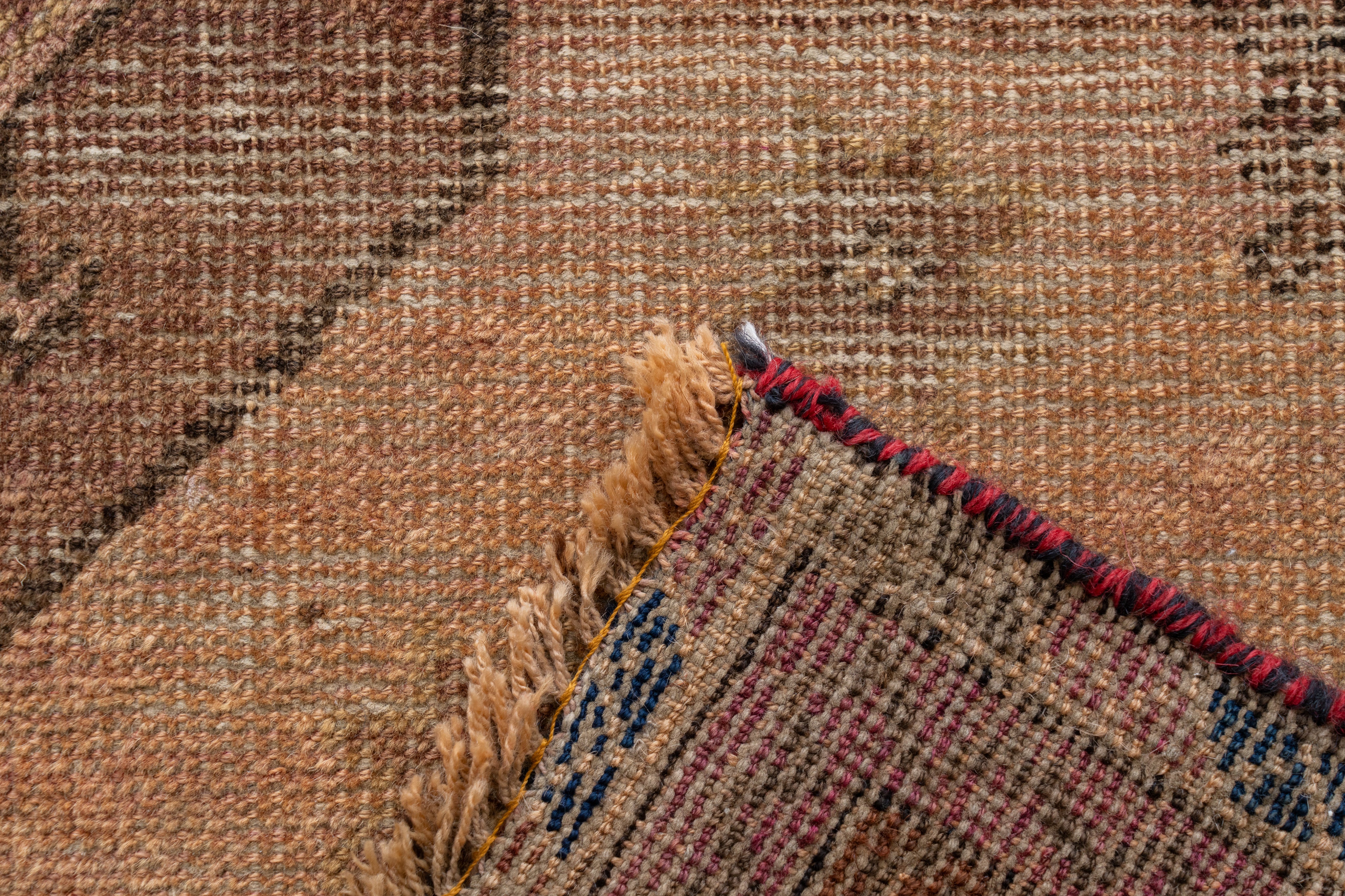 イラン産 1940年代 トライバルラグ】ペルシャ絨毯-ヴィンテージラグ