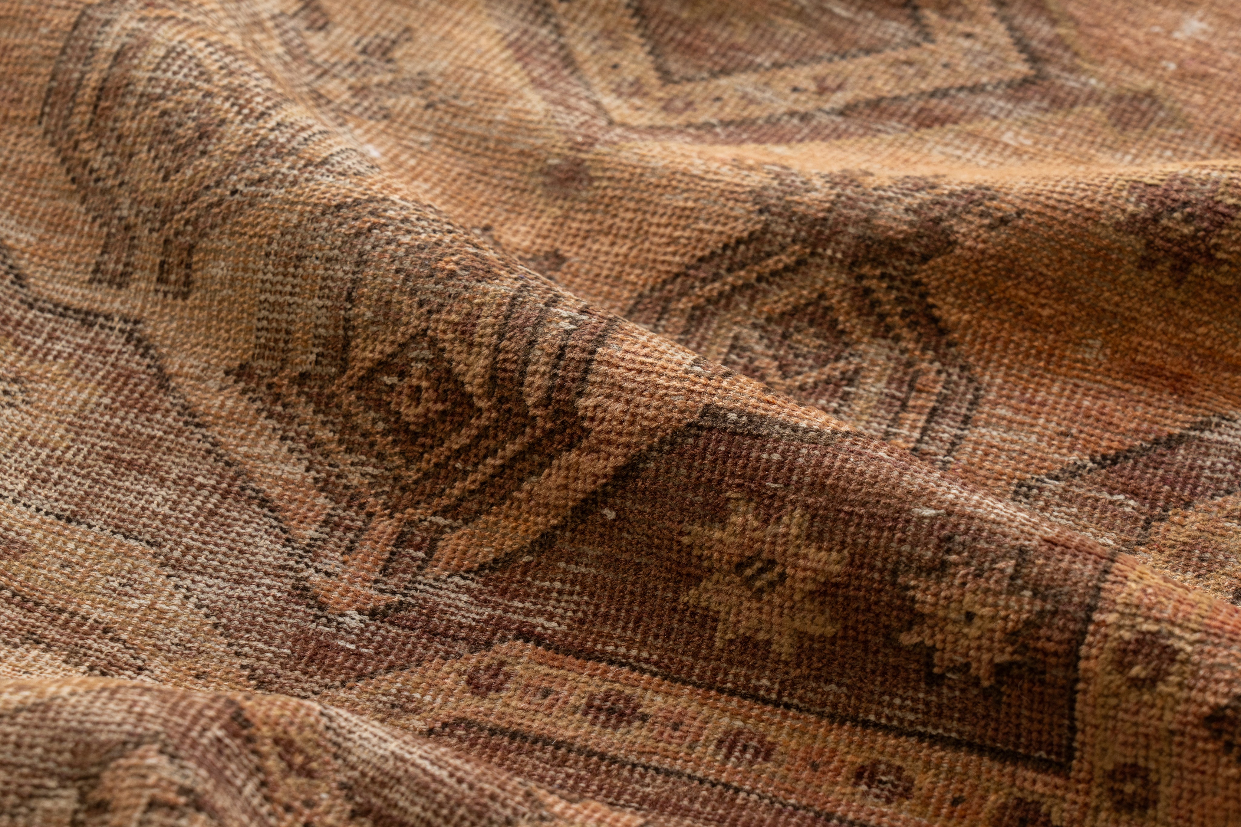 イラン産 1940年代 トライバルラグ】ペルシャ絨毯-ヴィンテージラグ