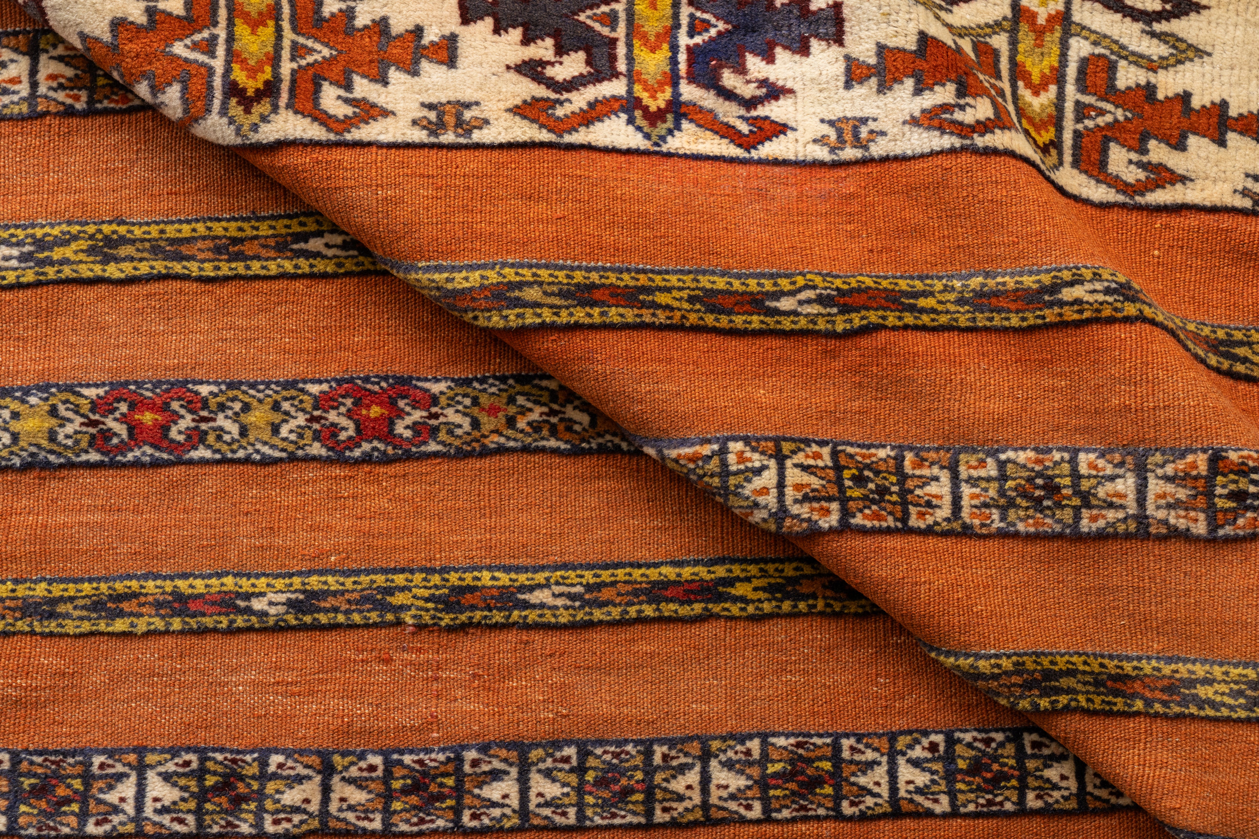 アフガニスタン 1980年代 キリム】トライバルラグ-ヴィンテージラグ