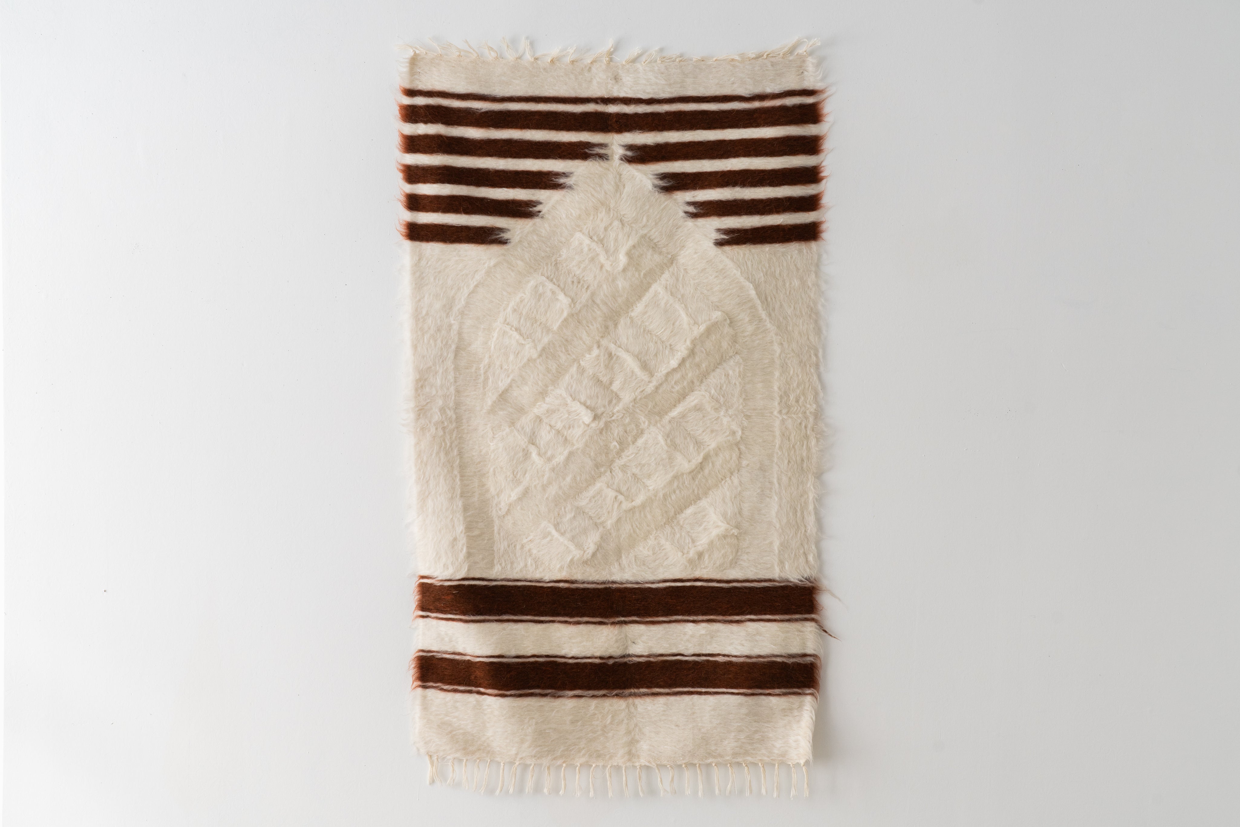 オールド　シイルトバッタニエ トルコ産 シールトバッターニエ】手織りブランケット-Siirt Battaniye