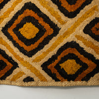 クバ王国伝統のクバクロス-KUBA TEXTILES】クバ布-草ビロード