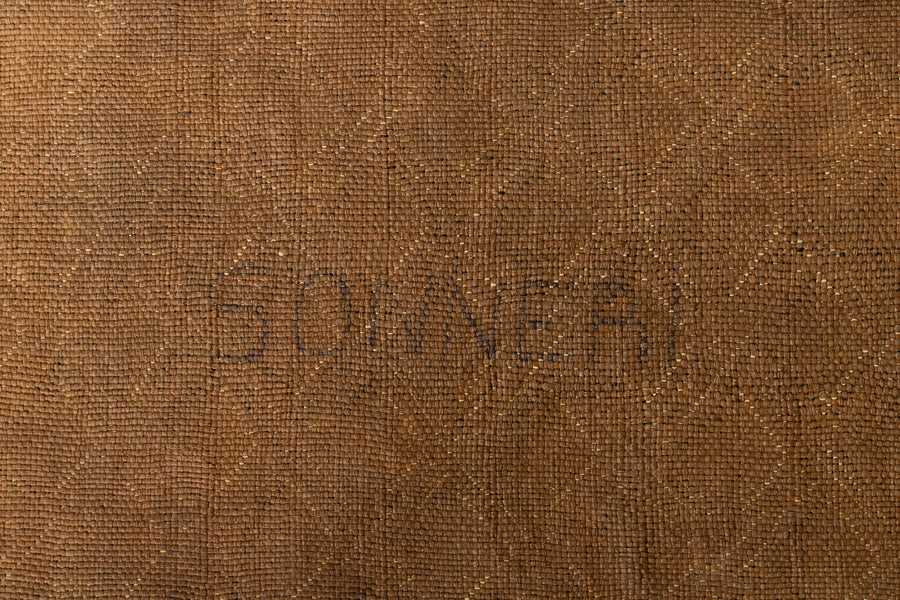 クバ王国伝統のクバクロス-KUBA TEXTILES】クバ布-草ビロード